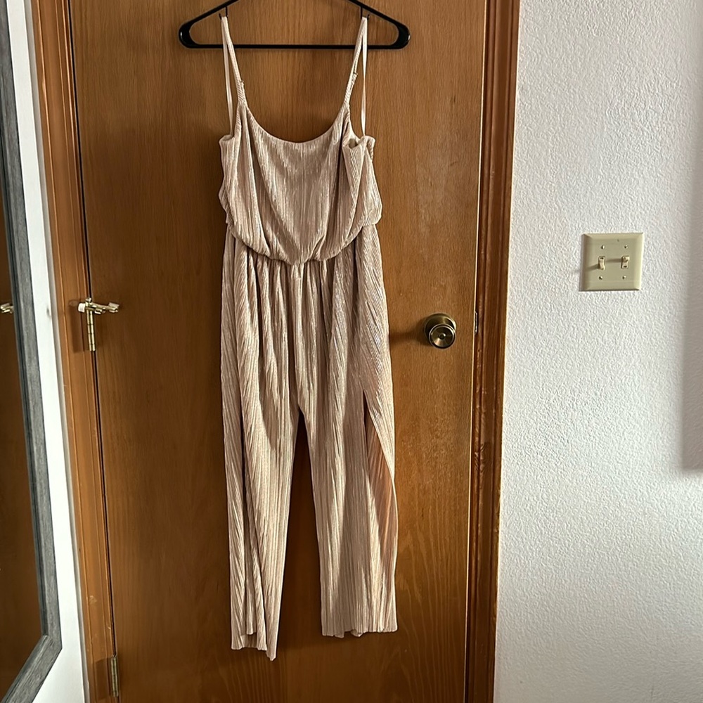 Gold jumpsuit